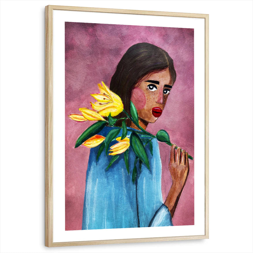 framed-print-natural-wood-white-border