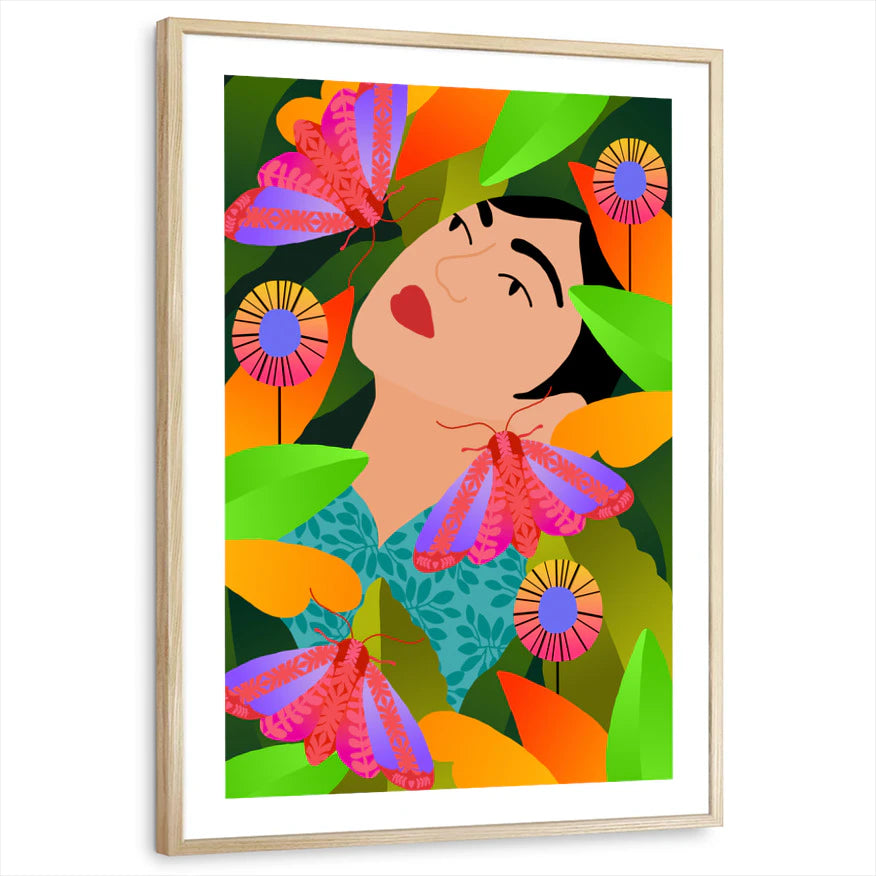 framed-print-natural-wood-white-border