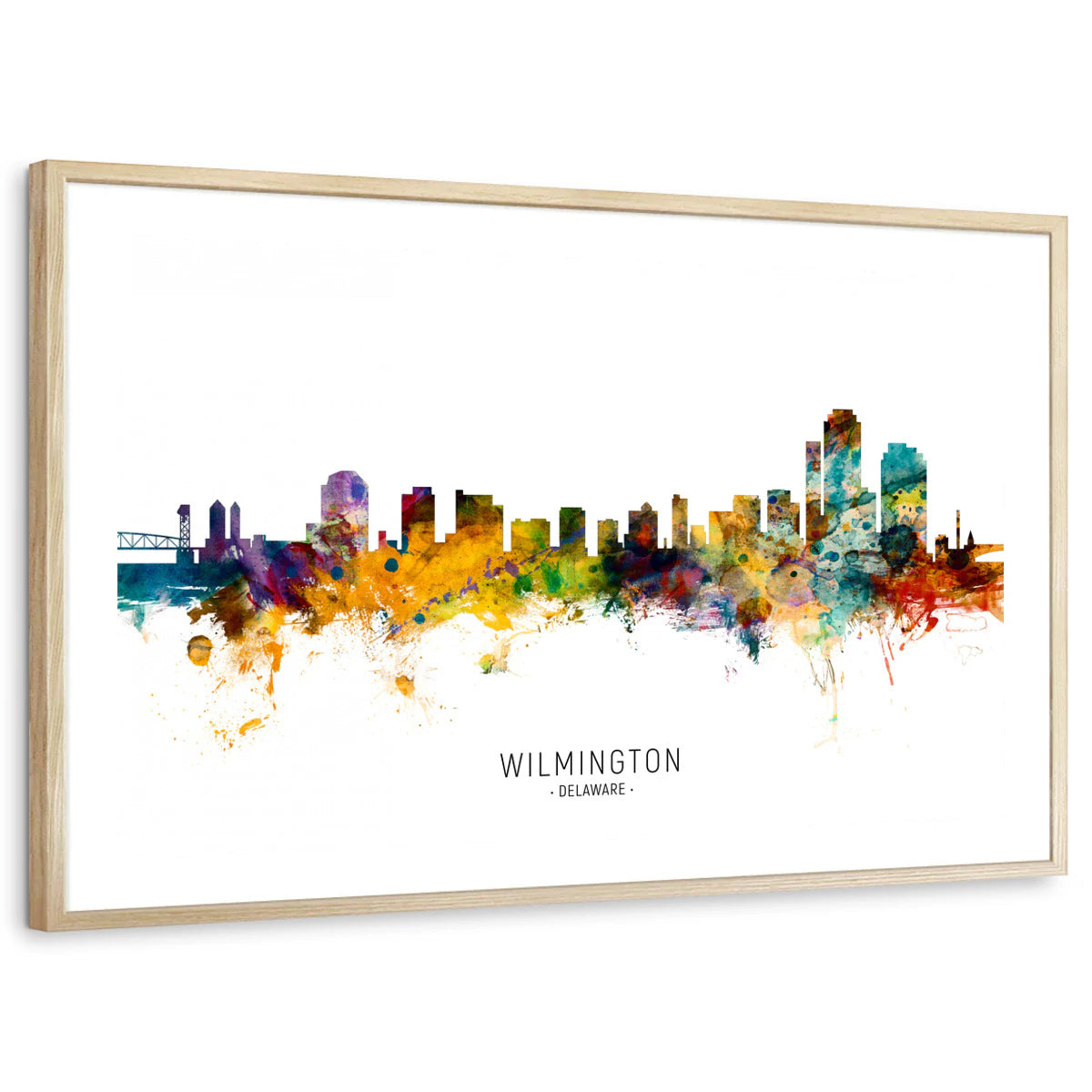 framed-print-natural-wood-white-border