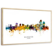 framed-print-natural-wood-white-border