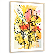 framed-print-natural-wood-white-border