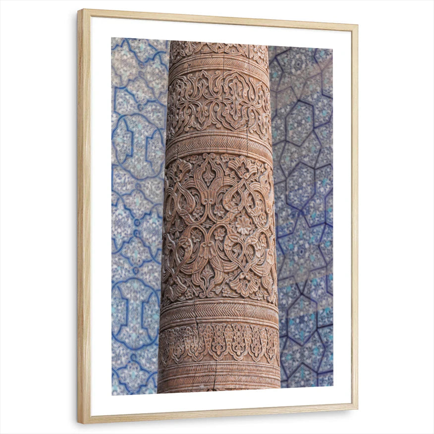 framed-print-natural-wood-white-border