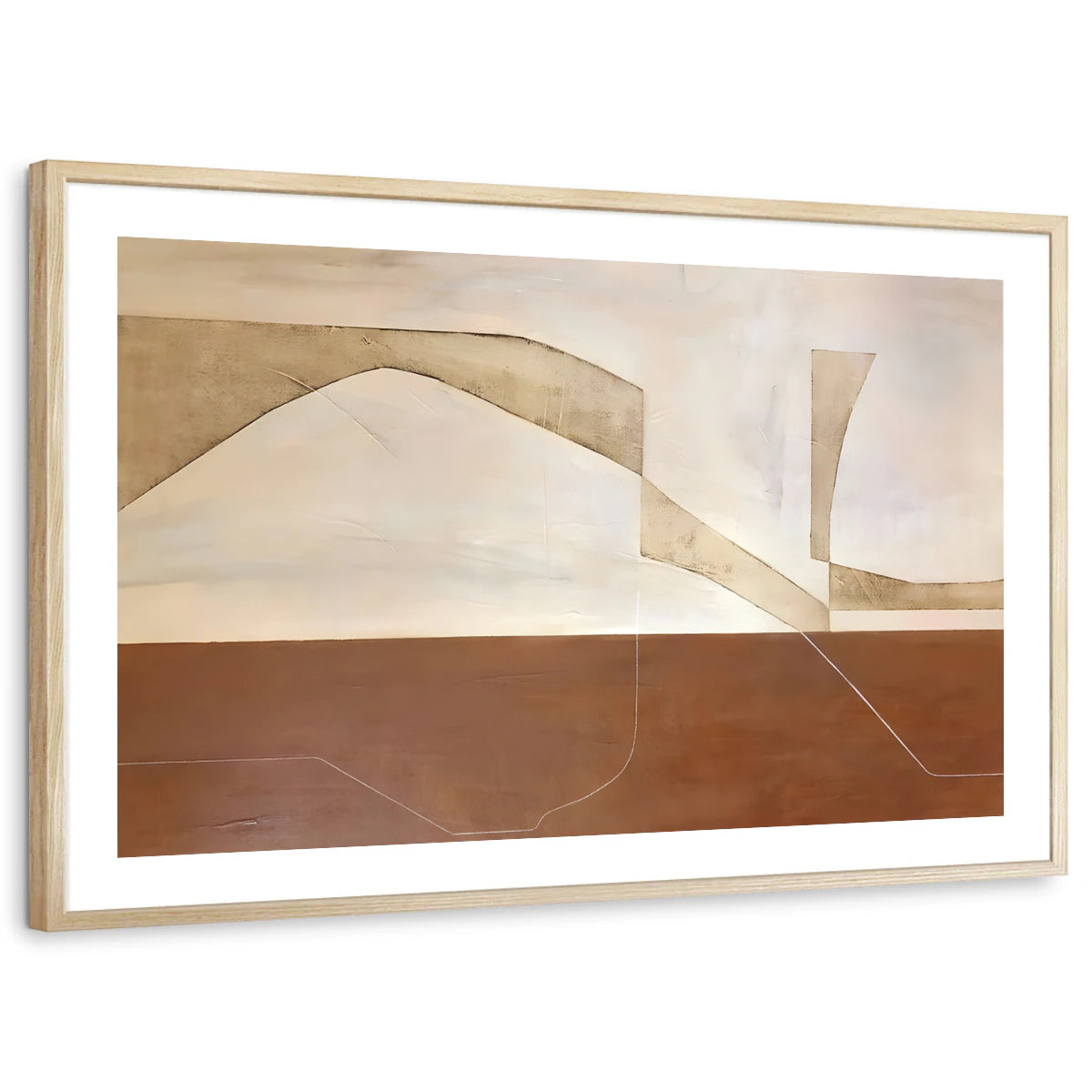 framed-print-natural-wood-white-border