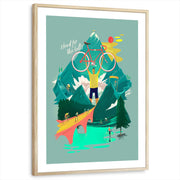 framed-print-natural-wood-white-border