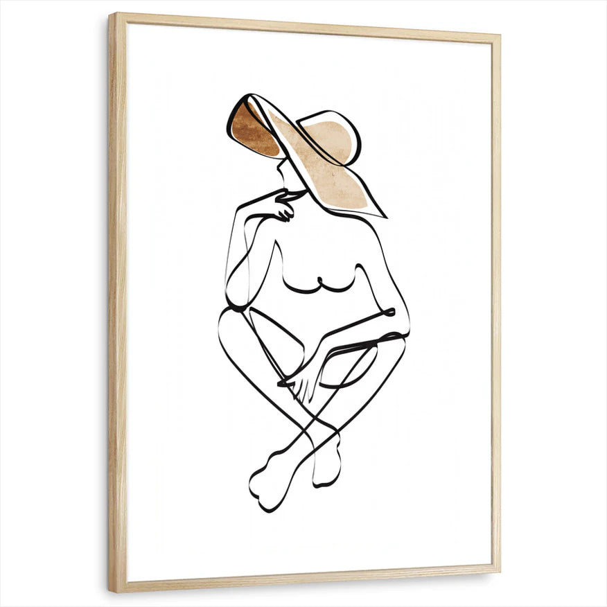 framed-print-natural-wood-white-border
