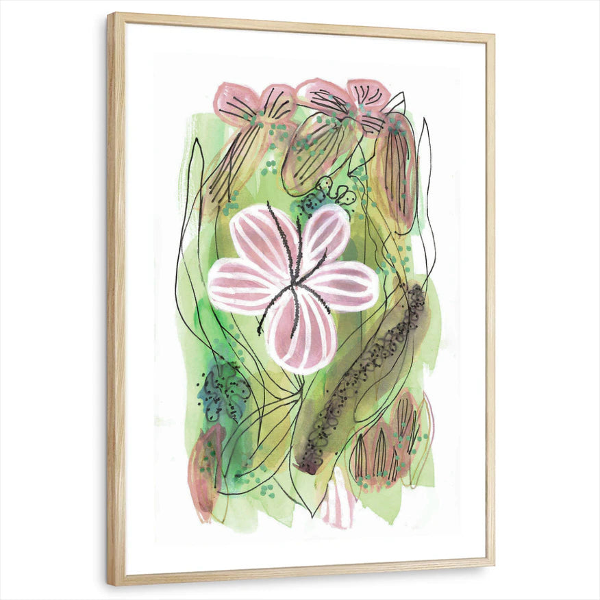 framed-print-natural-wood-white-border
