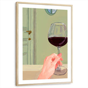 framed-print-natural-wood-white-border