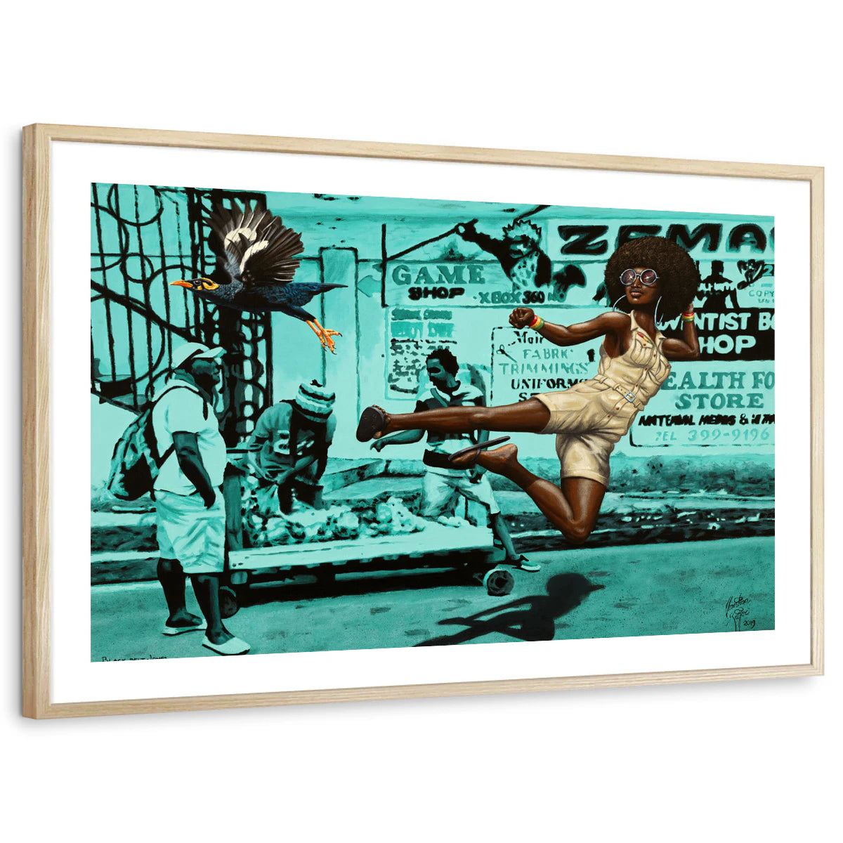 framed-print-natural-wood-white-border
