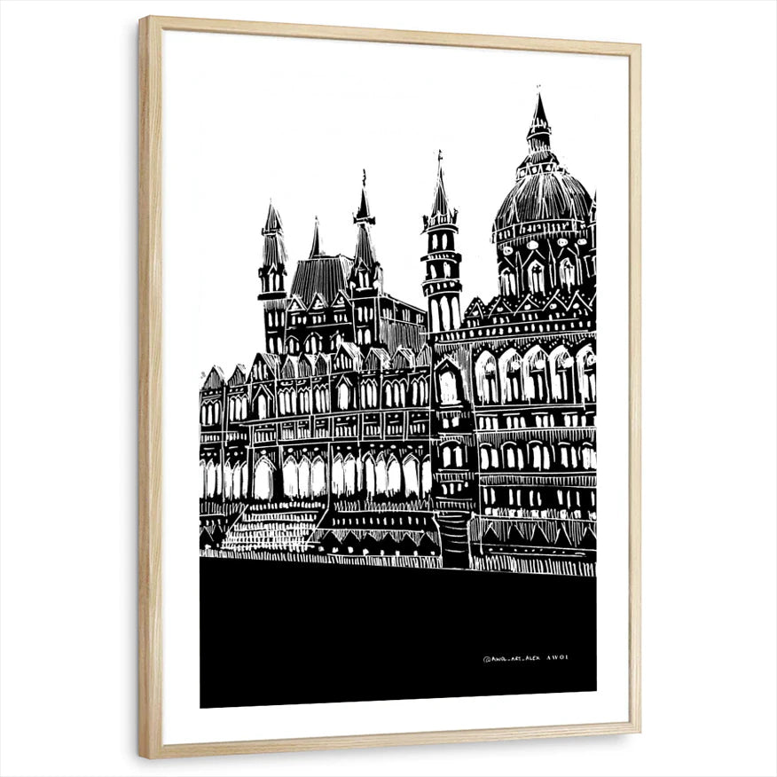 framed-print-natural-wood-white-border