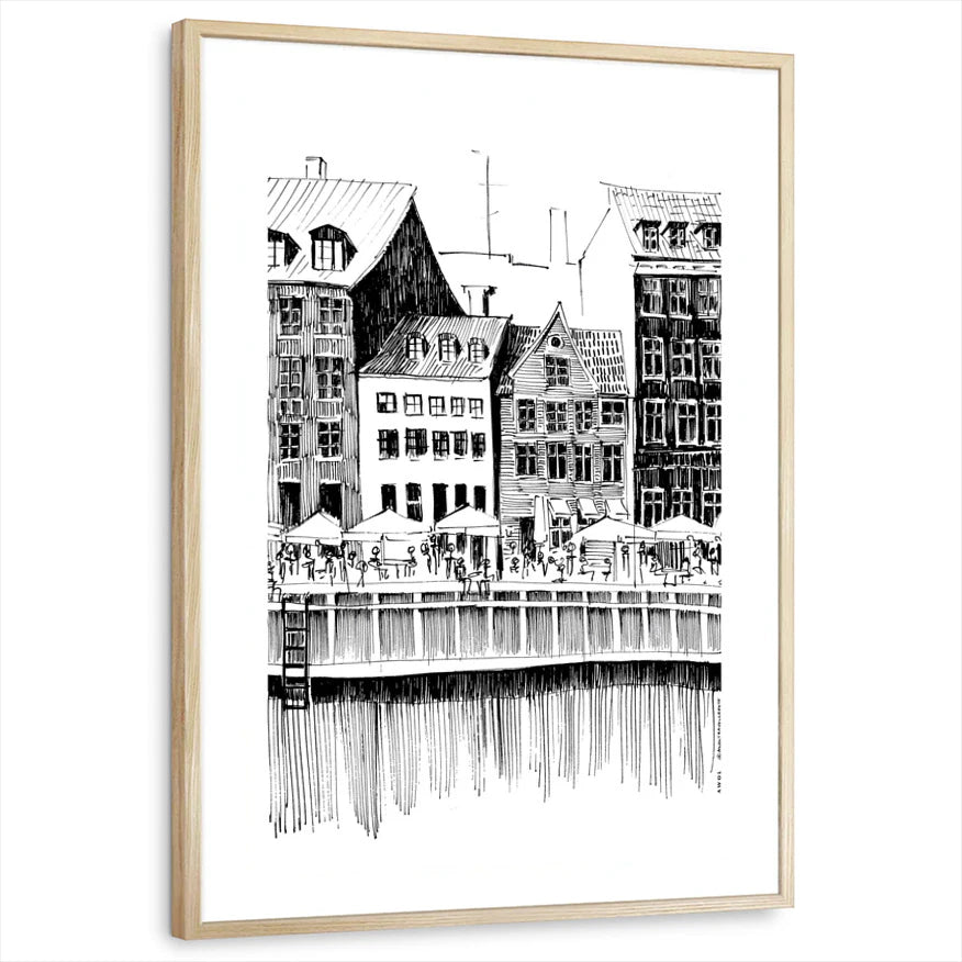 framed-print-natural-wood-white-border