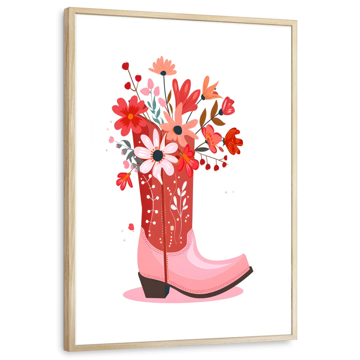 framed-print-natural-wood-white-border