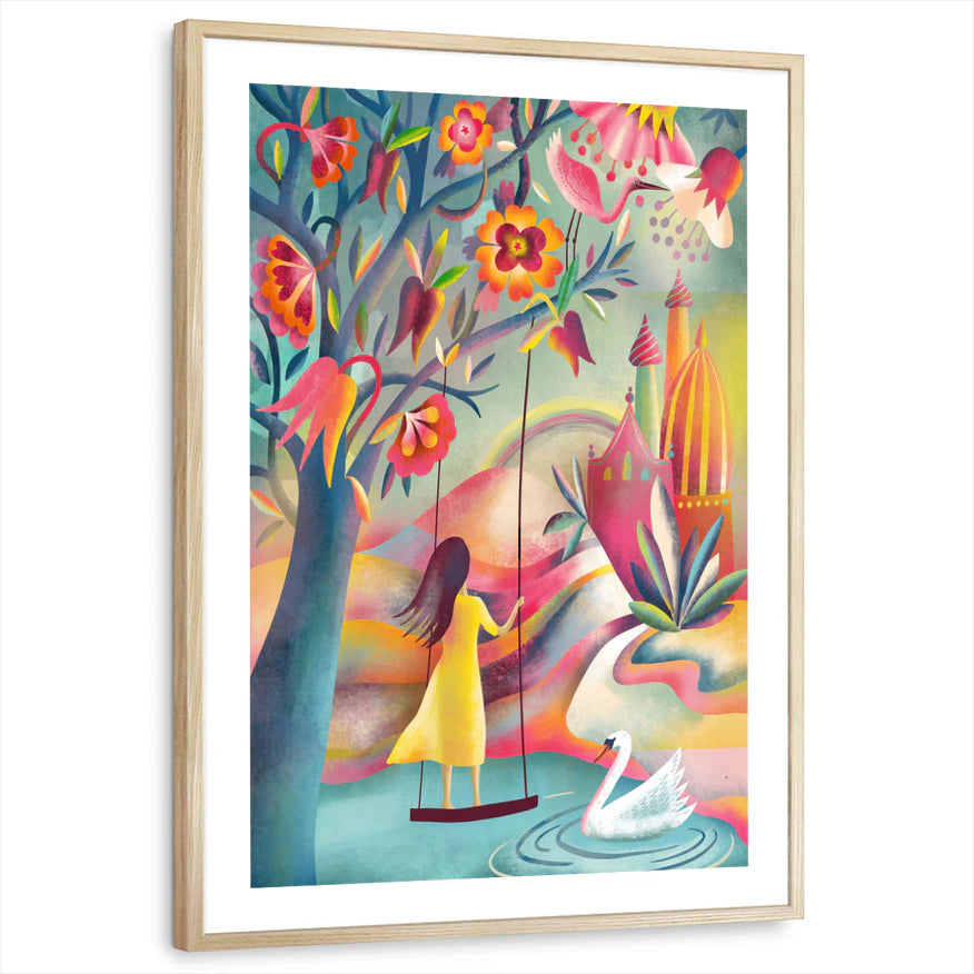 framed-print-natural-wood-white-border