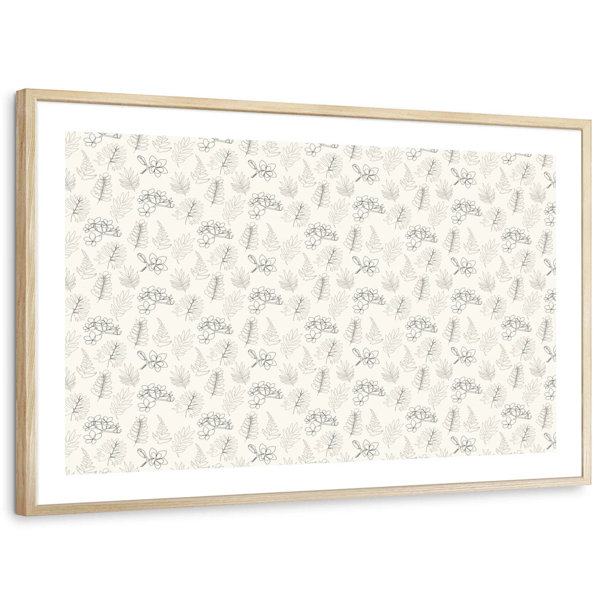 framed-print-natural-wood-white-border