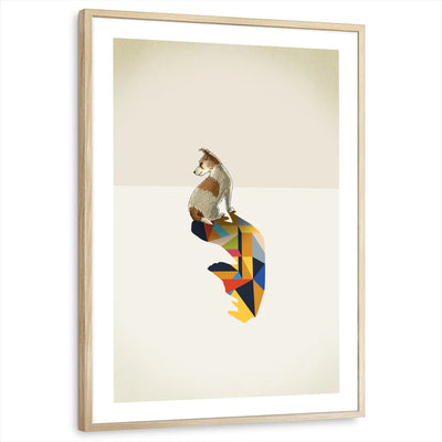 framed-print-natural-wood-white-border