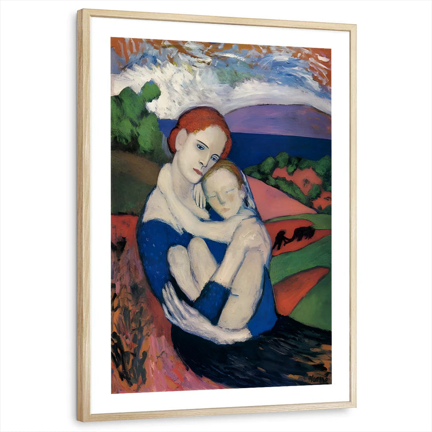 framed-print-natural-wood-white-border