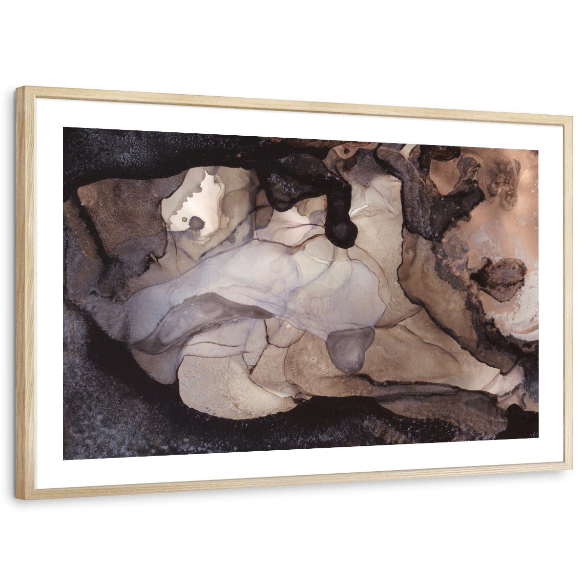 framed-print-natural-wood-white-border
