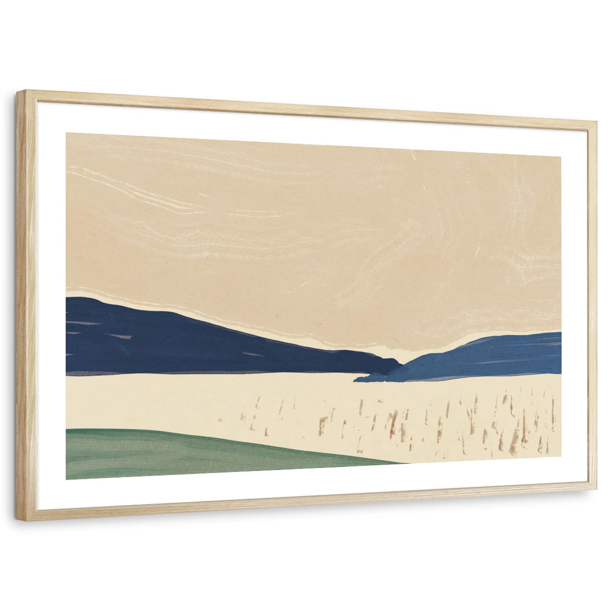 framed-print-natural-wood-white-border