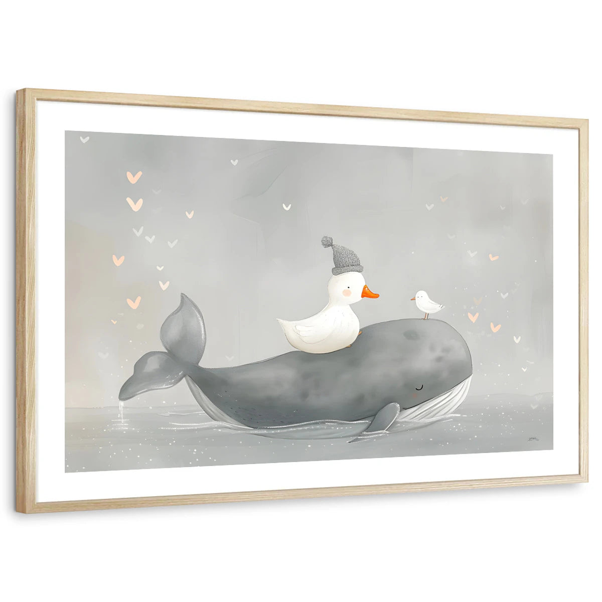 framed-print-natural-wood-white-border