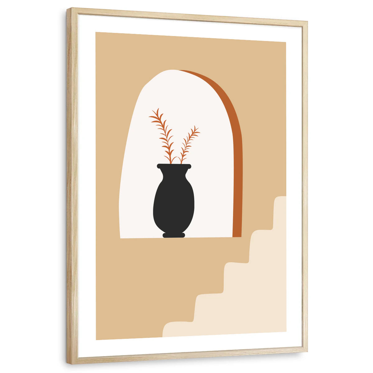 framed-print-natural-wood-white-border