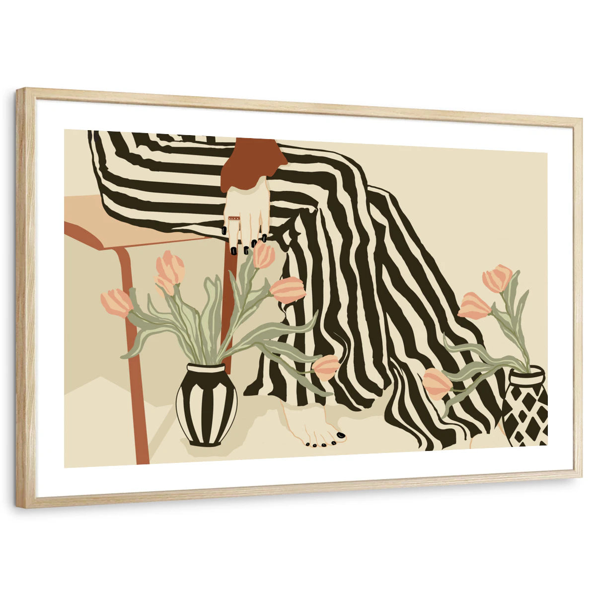 framed-print-natural-wood-white-border