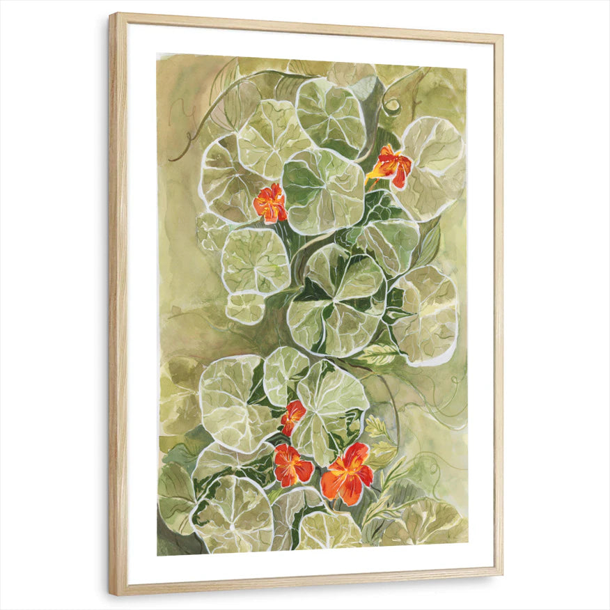 framed-print-natural-wood-white-border