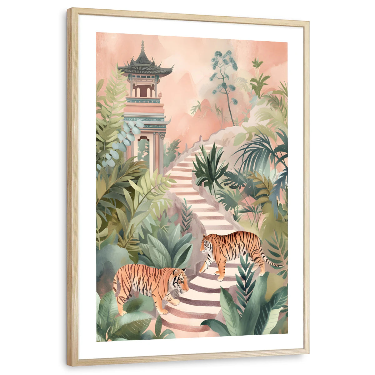 framed-print-natural-wood-white-border