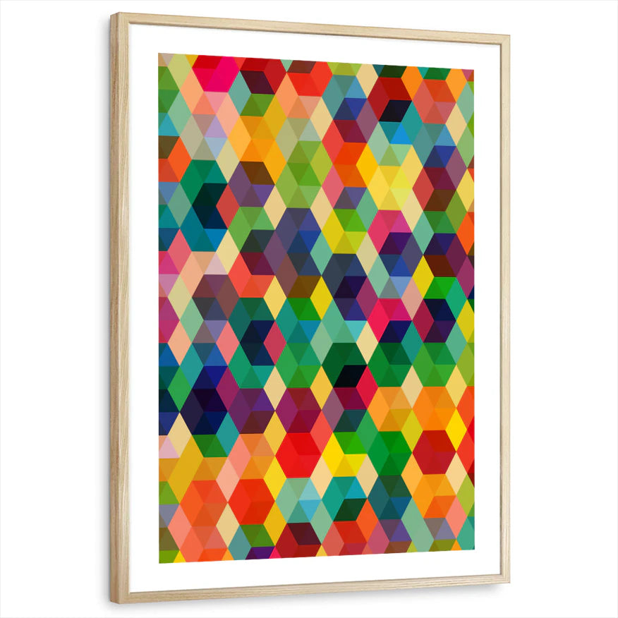framed-print-natural-wood-white-border