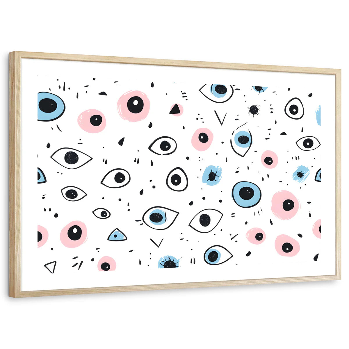 framed-print-natural-wood-white-border