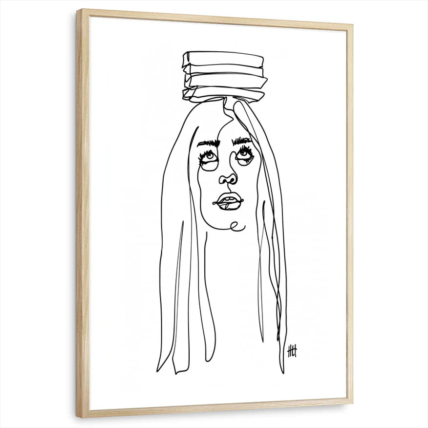 framed-print-natural-wood-white-border