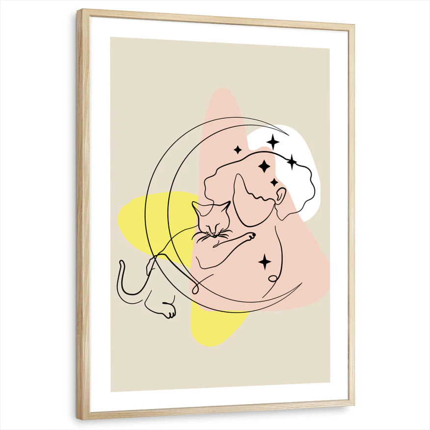 framed-print-natural-wood-white-border