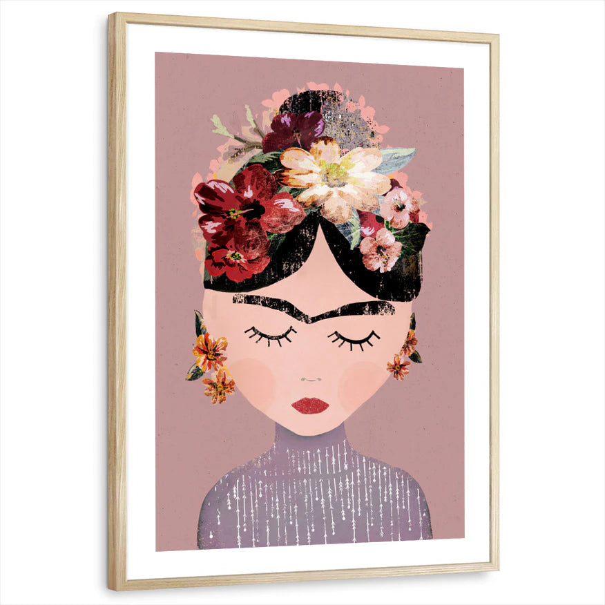 framed-print-natural-wood-white-border