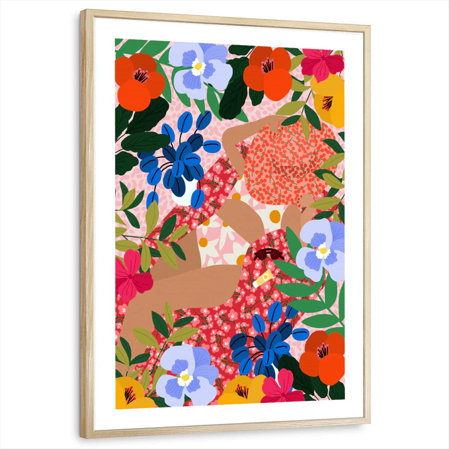 framed-print-natural-wood-white-border