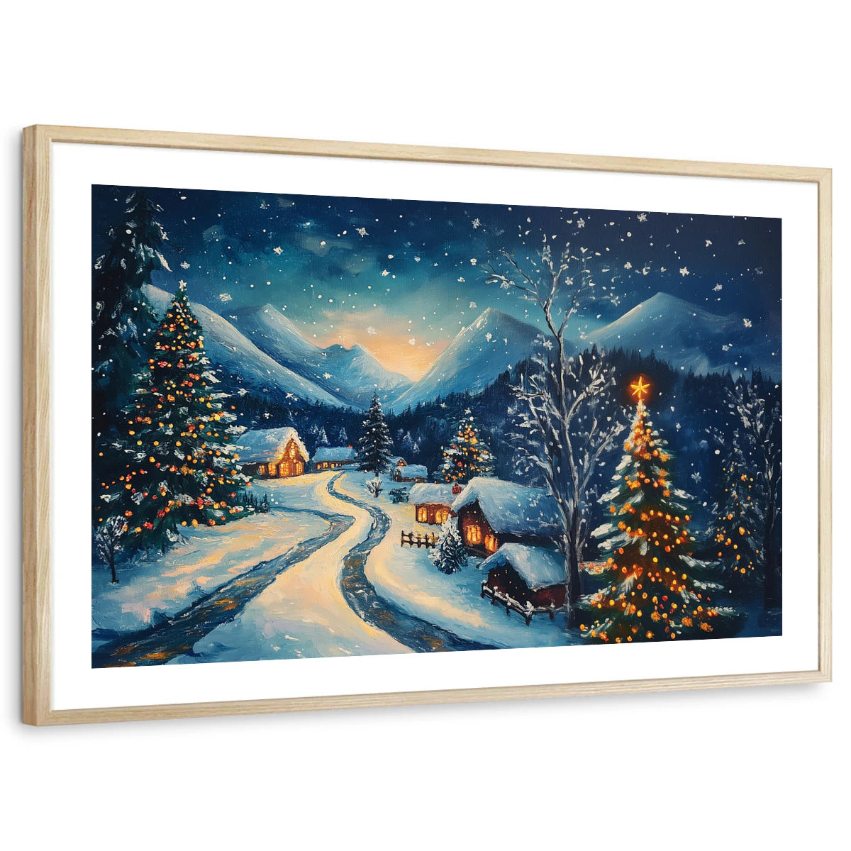framed-print-natural-wood-white-border