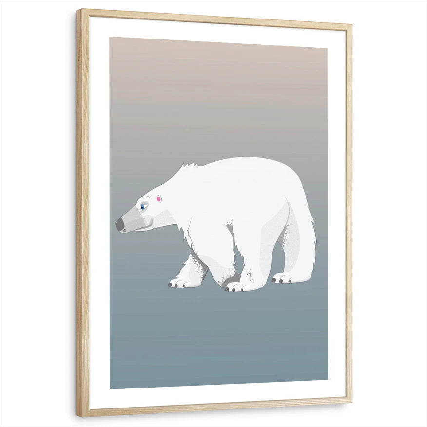 framed-print-natural-wood-white-border
