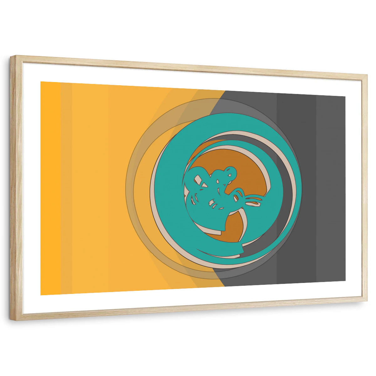 framed-print-natural-wood-white-border