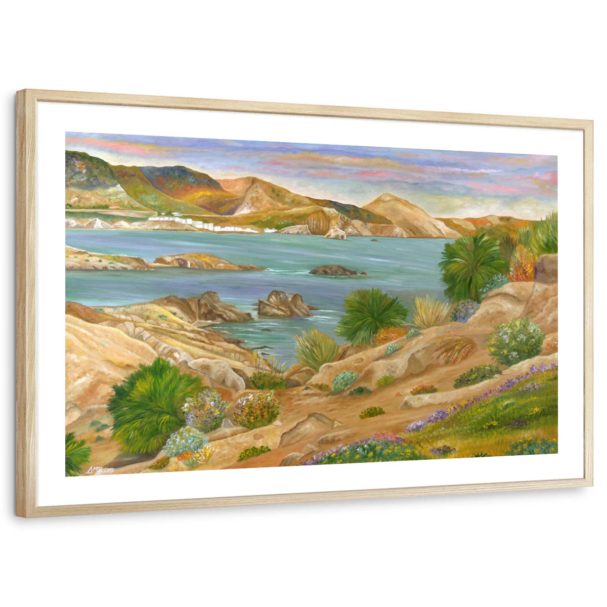 framed-print-natural-wood-white-border
