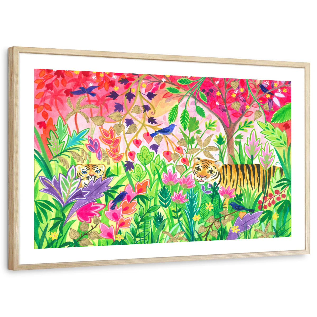 framed-print-natural-wood-white-border