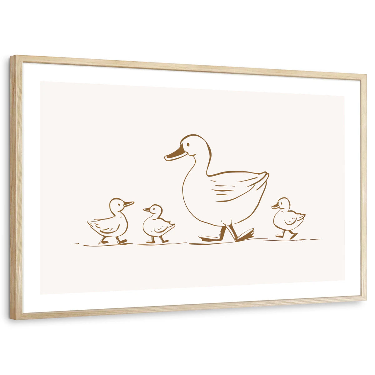 framed-print-natural-wood-white-border
