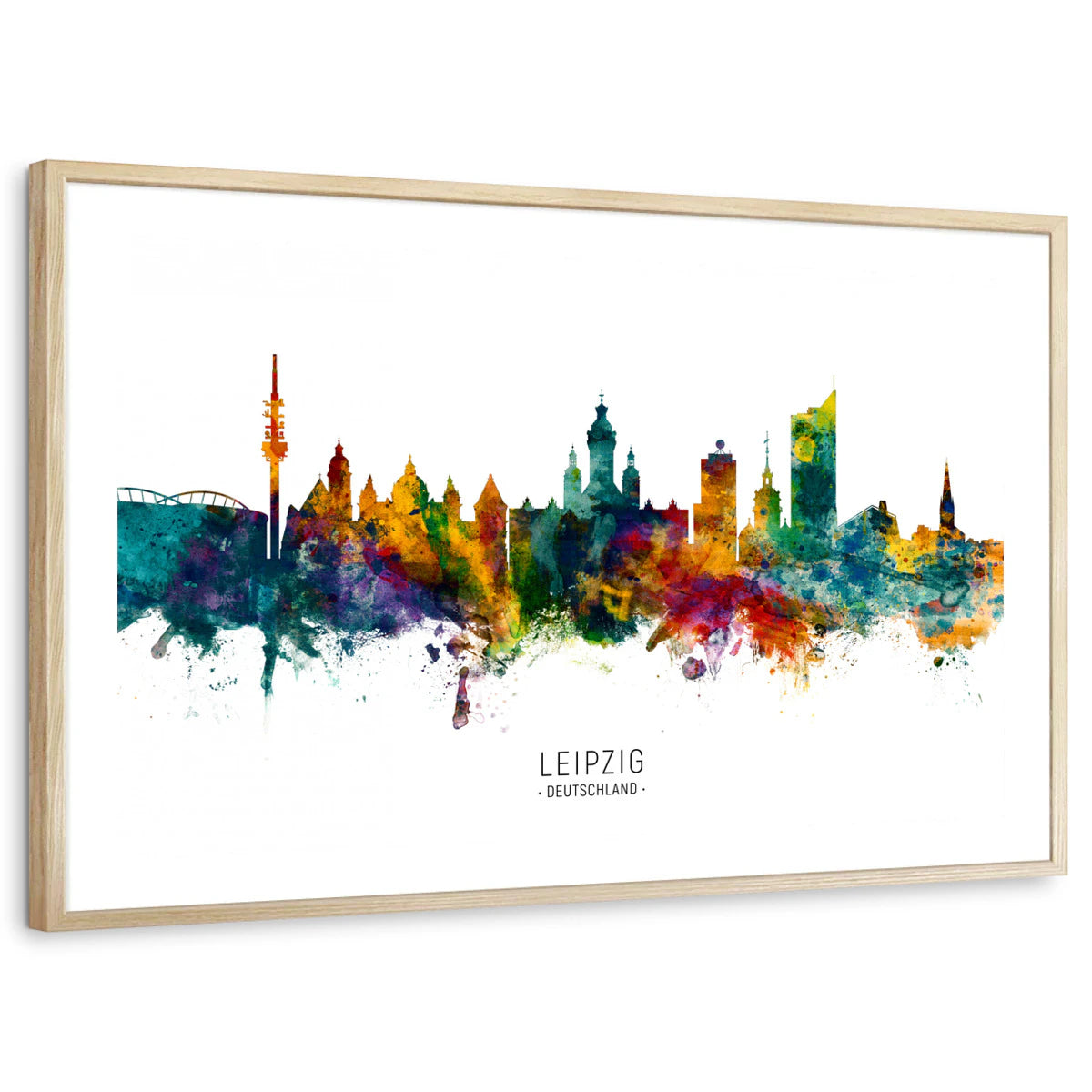 framed-print-natural-wood-white-border