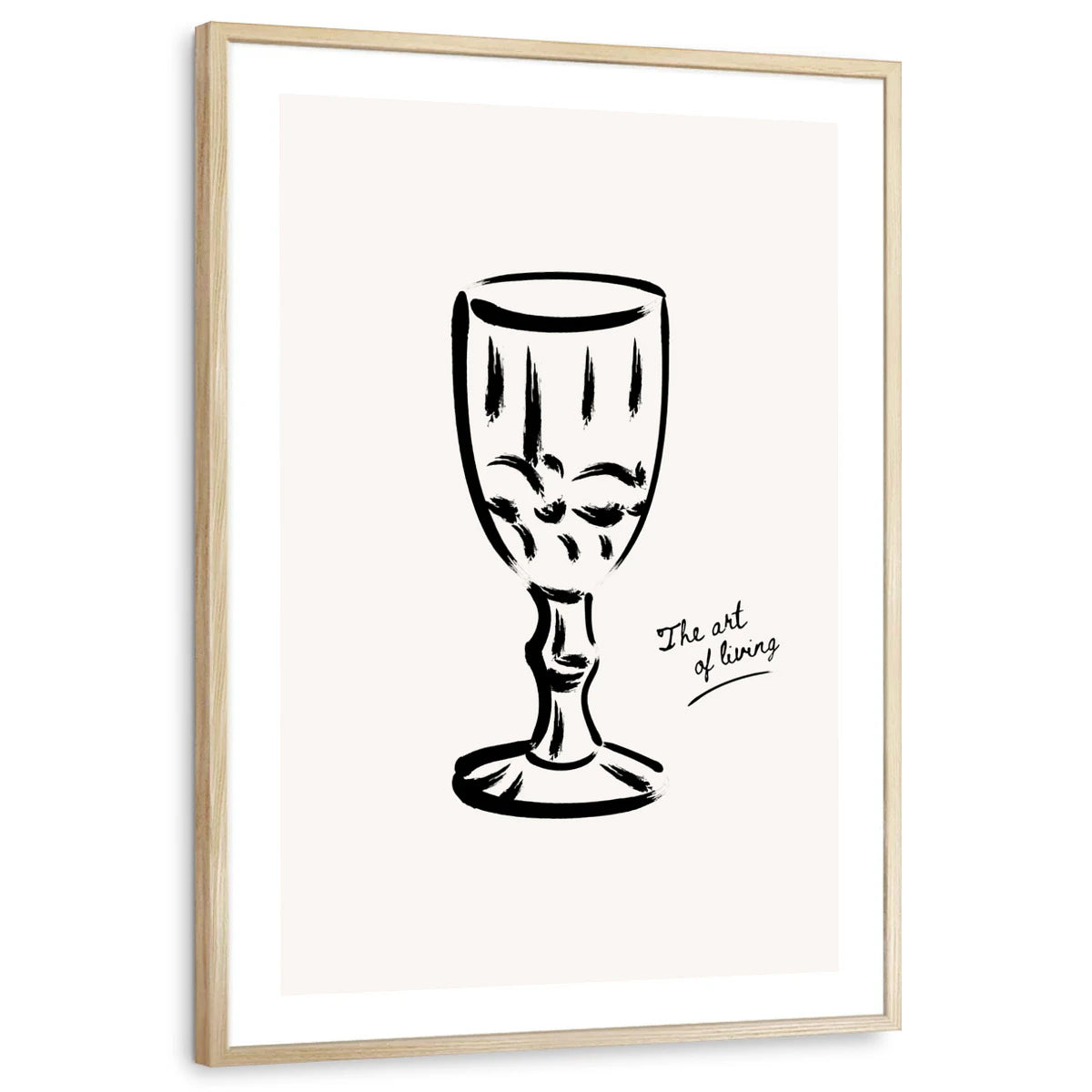 framed-print-natural-wood-white-border