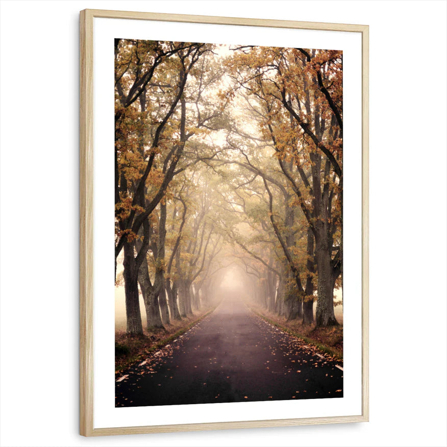 framed-print-natural-wood-white-border