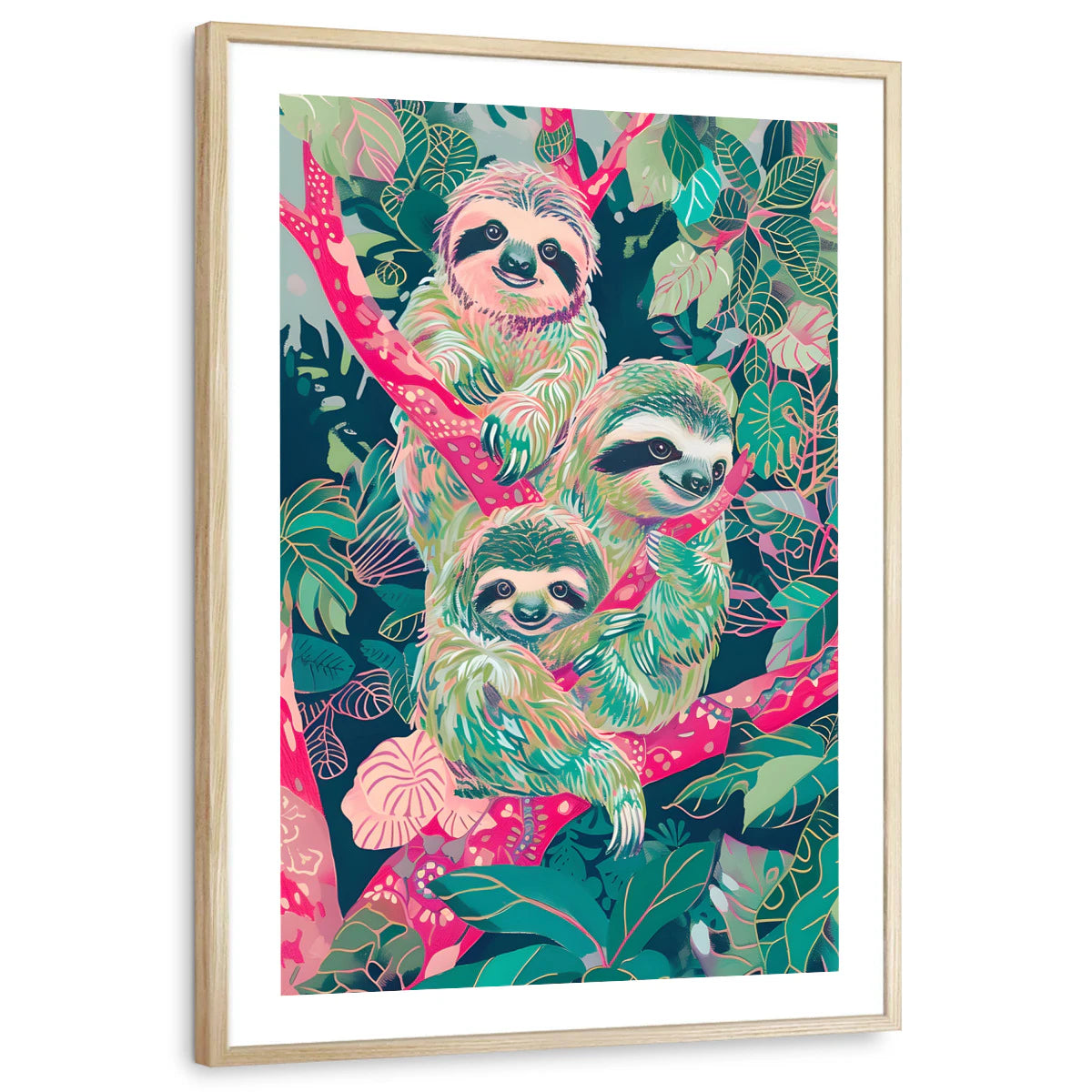 framed-print-natural-wood-white-border