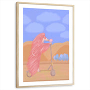 framed-print-natural-wood-white-border