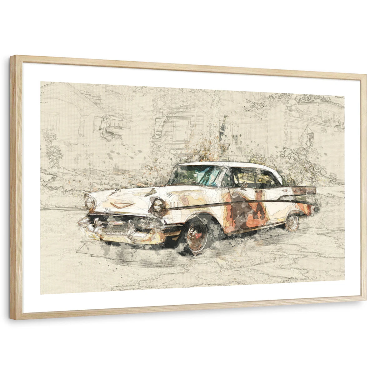 framed-print-natural-wood-white-border