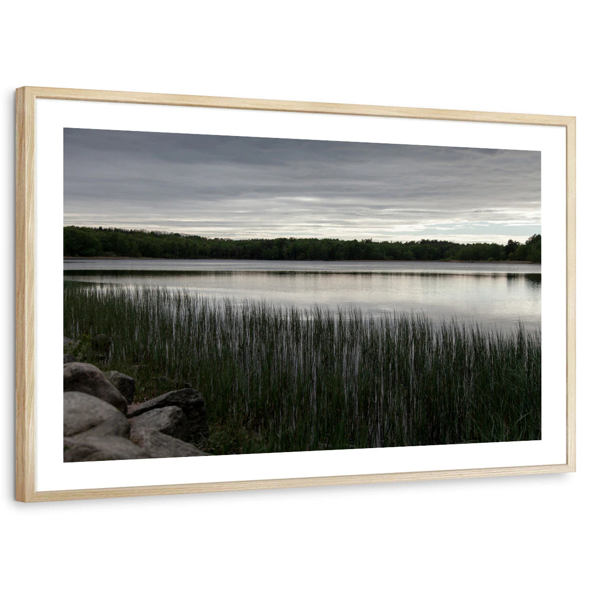framed-print-natural-wood-white-border