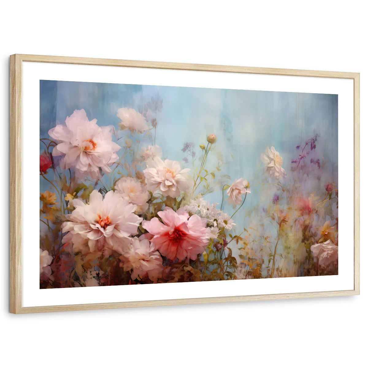 framed-print-natural-wood-white-border
