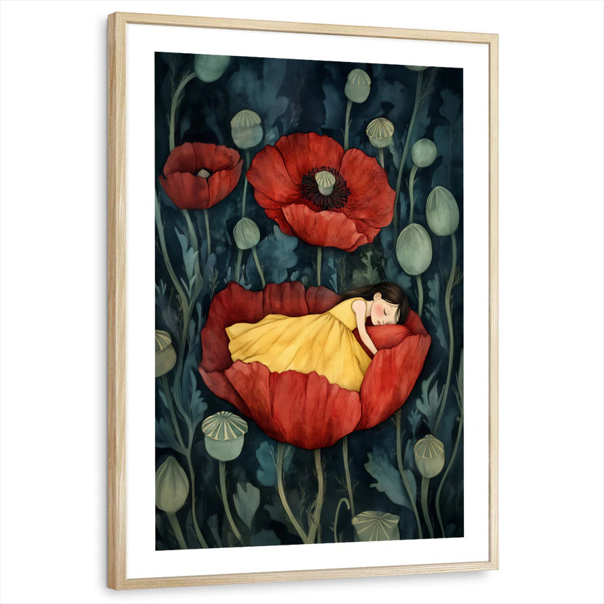 framed-print-natural-wood-white-border