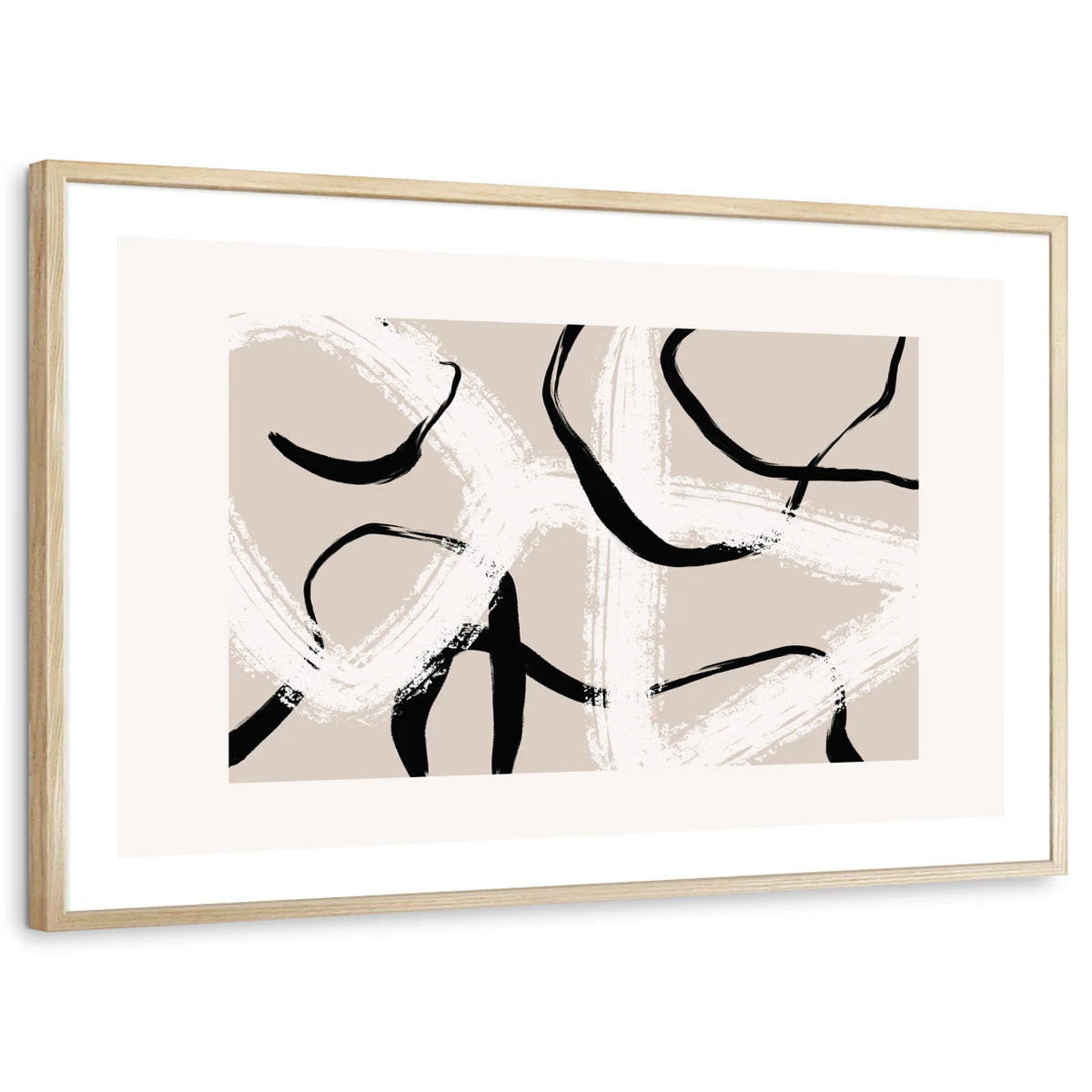framed-print-natural-wood-white-border