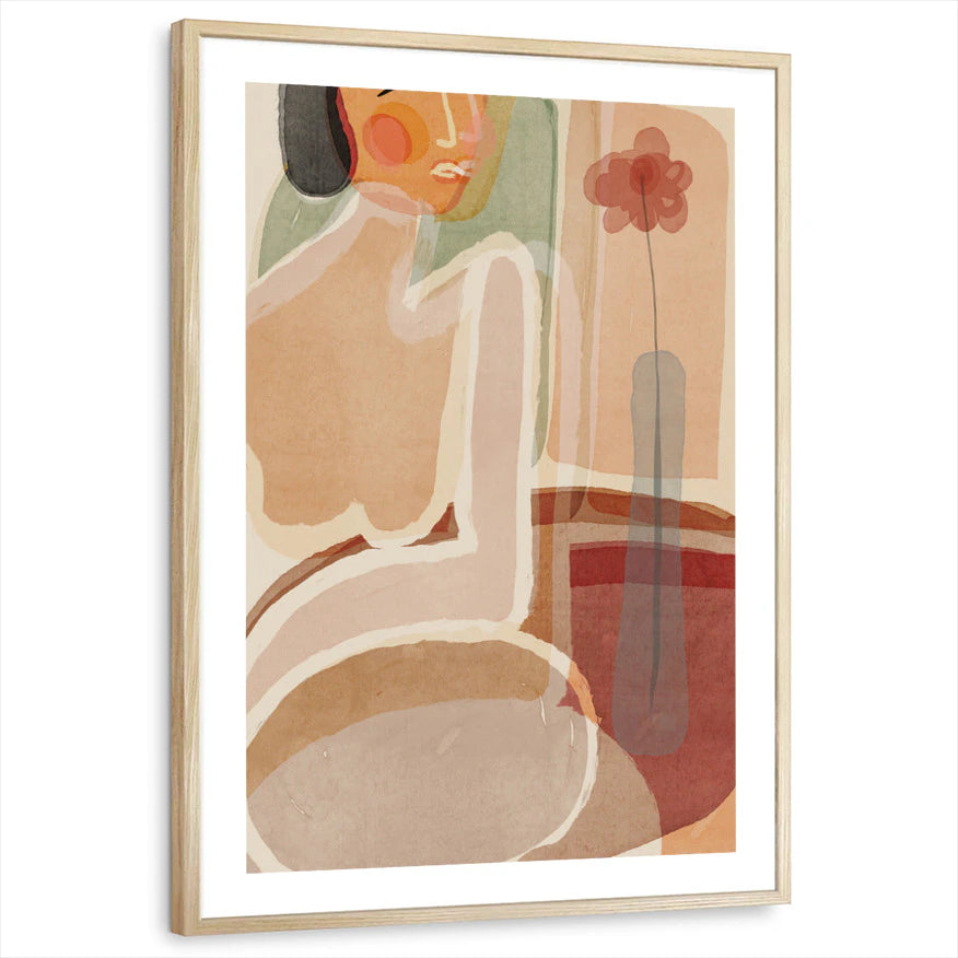 framed-print-natural-wood-white-border