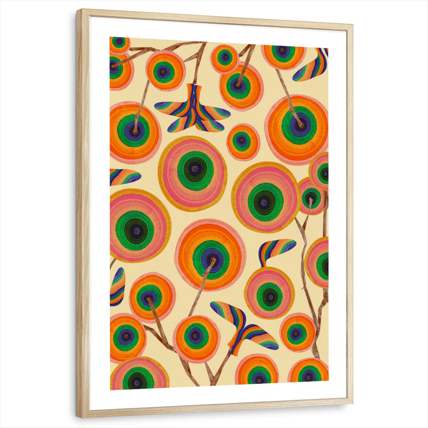 framed-print-natural-wood-white-border